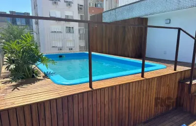 Cobertura com 3 quartos à venda na Rua Mucio Teixeira, Menino Deus, Porto Alegre
