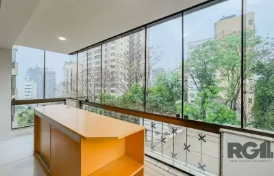 Apartamento com 3 quartos para alugar na rua pedro ivo, mont serrat, porto alegre, 177 m2 por r$ 8.900