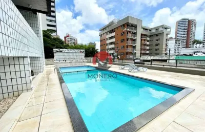 Apartamento com vista panorâmica da cidade e com vista mar com 251m² próximo ao boteco do imprensa | dionísio torres, fortaleza-ce
