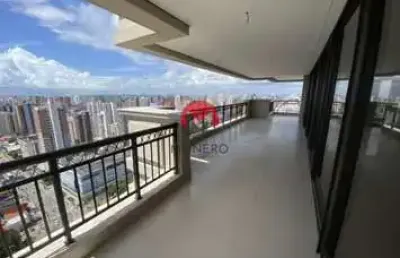 Apartamento com 400m² no coração da praça portugal com 04 suítes | meireles, fortaleza-ce