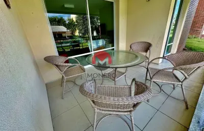 Apartamento pé na areia no gran sol com 03 quartos | porto das dunas, aquiraz-ce