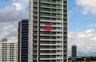 Excelente apartamento de 90m² com 03 quartos e 02 vagas a poucos passos do iguatemi | guararapes, fortaleza-ce