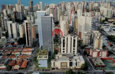 Meia laje comercial em edifício ''medical center ''com 203m² em área super nobre | meireles, fortaleza-ce