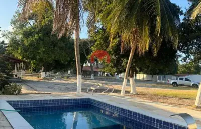 Incrível sítio na beira da pista com 3,85 hectares e 02 casas | patacas, aquiraz-ce