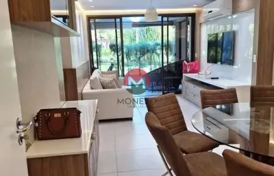 Apartamento no mandara lanai com 158m² resort pé na areia | porto das dunas, aquiraz-ce
