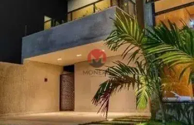 Mansão de alto padrão no jardins terras brasilis com 200m² e 04 suítes | jacundá, aquiraz-ce