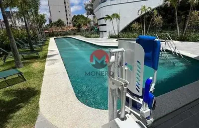 Apartamento alto padrão legacy na aldeota 311 metros 4 suítes 5 vagas na aldeota em fortaleza-ce
