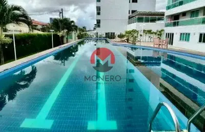 Apartamento cobertura duplex porteira fechada ficam tudo com 164 metros 4 suítes e 3 vagas  no bairro eng luciano cavalvante em fortaleza ce