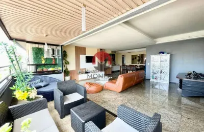 Apartamento com vista panorâmica da cidade e com vista mar com 251m² próximo ao boteco do imprensa | dionísio torres, fortaleza-ce