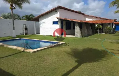Casa a 150 metros da orla da praia do presídio com fino acabamento | jacaúna, aquiraz-ce
