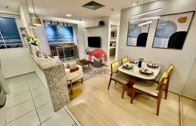 Apartamento com vista mar e 02 quartos | praia do futuro, fortaleza-ce