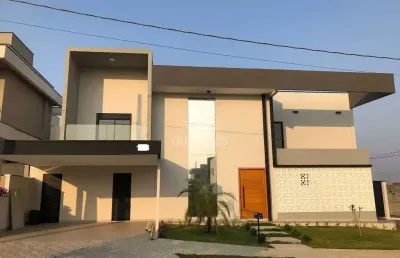 Linda casa moderna à venda no condomínio reserva rudá em sjc