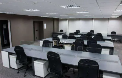 Andar corporativo para alugar, 400 m² por r$ 67.350,00/mês - jardim paulistano - são paulo/sp