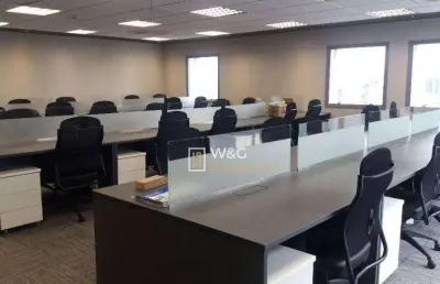 Andar corporativo para alugar, 400 m² por r$ 65.000,00/mês - jardim paulistano - são paulo/sp