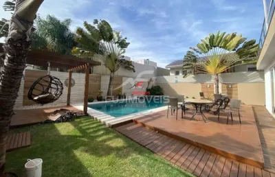 Sobrado de alto padrao em condominio fechado mont blanc com 04 suites na zona 08