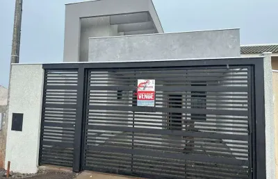 Casa nova com 03 quartos  01 suite  no jd sao paulo em sarandi   pr