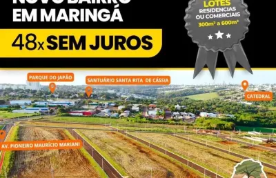 Loteamento jardim castanheira   terrenos a partir de 400m2   prox. parque do japao   maringa pr