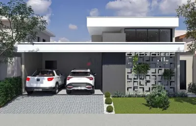 Casa à venda no faber iii, são carlos – 3 suítes, 208m²