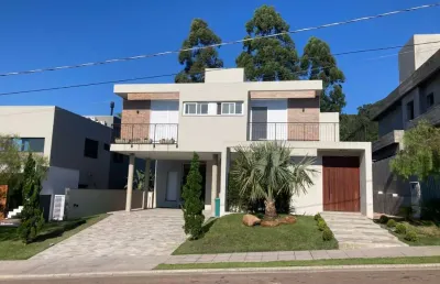 Casa em condomínio fechado com 3 quartos à venda na estrada das três meninas, 2001, vila nova, porto alegre por r$ 1.990.000