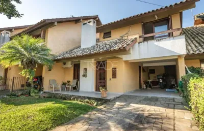 Casa em condomínio fechado com 4 quartos à venda na rua conselheiro xavier da costa, 2064, jardim isabel, porto alegre por r$ 990.000