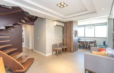 Cobertura com 3 quartos à venda na rua saldanha marinho, 199, menino deus, porto alegre por r$ 1.190.000