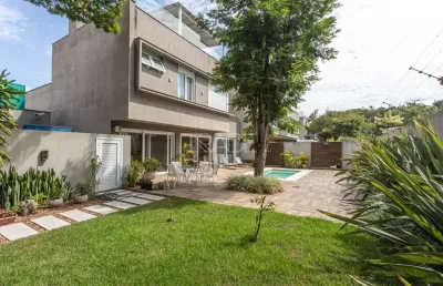 Casa em condomínio fechado com 3 quartos à venda na rua sargento nicolau dias de farias, 313, tristeza, porto alegre por r$ 5.950.000