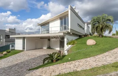 Casa em condomínio fechado com 4 quartos à venda na estrada das três meninas, 2001, vila nova, porto alegre por r$ 2.990.000