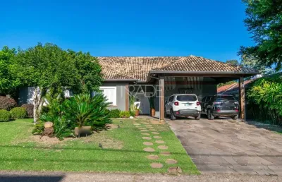 Casa em condomínio fechado com 4 quartos à venda na avenida juca batista, 8000, belém novo, porto alegre por r$ 3.500.000