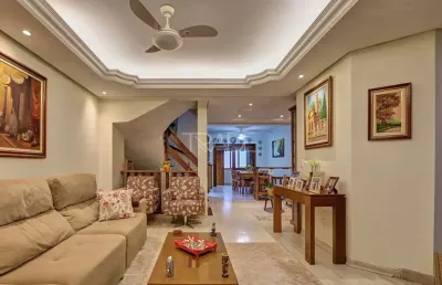 Casa em condomínio fechado com 3 quartos à venda na rua padre joão batista reus, 1040, tristeza, porto alegre por r$ 960.000