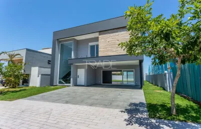 Casa em condomínio fechado com 4 quartos à venda na estrada das três meninas, 1501, vila nova, porto alegre por r$ 2.490.000