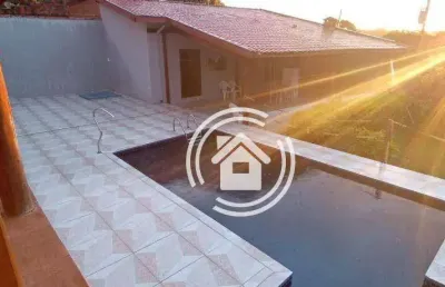 Chácara com 3 dormitórios à venda, 1000 m² por r$ 510.000,00 - jardim gilda - piracicaba/sp