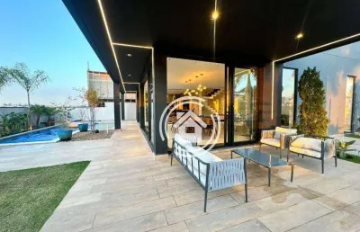 Sobrado com 5 dormitórios à venda, 485 m² por r$ 4.500.000,00 - alphaville - votorantim/sp