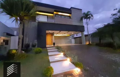 Sobrado com 4 dormitórios à venda, 400 m² por r$ 3.500.000,00 - alphaville - votorantim/sp