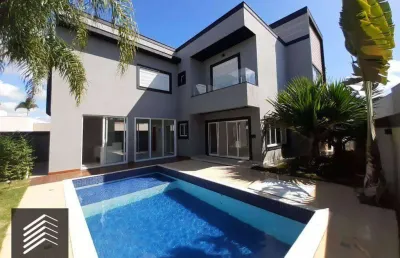 Sobrado com 4 dormitórios à venda, 400 m² por r$ 3.500.000,00 - alphaville nova esplanada - votorantim/sp