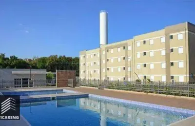 Apartamento com 2 dormitórios à venda, 46 m² por r$ 165.000,00 - jardim itapuã - piracicaba/sp