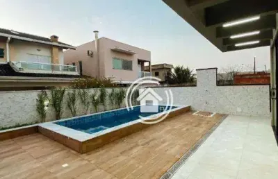 Sobrado com 4 dormitórios à venda, 248 m² por r$ 2.100.000,00 - bougainvillee iv - peruíbe/sp