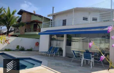 Sobrado com 5 dormitórios à venda, 244 m² por r$ 1.550.000,00 - baougainville residencial - peruíbe/sp