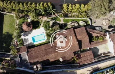 Chácara com 9 dormitórios à venda, 3762 m² por r$ 1.280.000,00 - chácara real (caucaia do alto) - cotia/sp