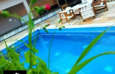 Sobrado com 4 dormitórios, 200 m² - venda por r$ 1.290.000,00 ou aluguel por r$ 6.500,00/mês - cidade nova peruibe - peruíbe/sp