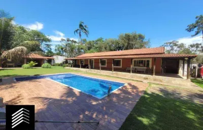 Chácara com 4 dormitórios à venda, 3000 m² por r$ 1.200.000,00 - vila peruibe - peruíbe/sp