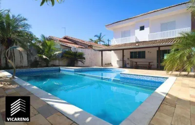 Sobrado com 5 dormitórios à venda, 310 m² por r$ 1.980.000,00 - bougainvillee iv - peruíbe/sp