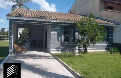 Casa com 4 dormitórios à venda, 243 m² por r$ 950.000,00 - jardim ribamar - peruíbe/sp