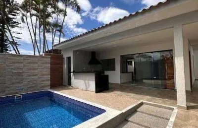 Casa com 3 dormitórios à venda, 132 m² por r$ 770.000,00 - jardim imperador - peruíbe/sp