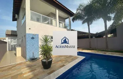 Sobrado com 3 dormitórios à venda, 210 m² por r$ 1.500.000,00 - jardim três marias - peruíbe/sp