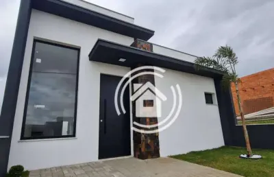 Casa com 3 dormitórios à venda, 95 m² por r$ 550.000,00 - condomínio horto florestal villagio - sorocaba/sp