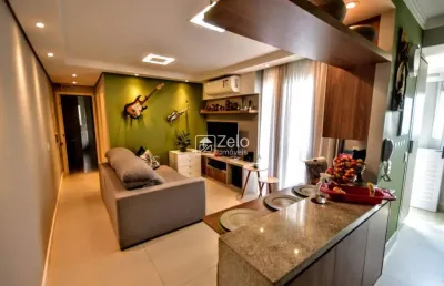 Apartamento à venda com 63 m², 2 quartos 2 vagas em mansões santo antônio, campinas
