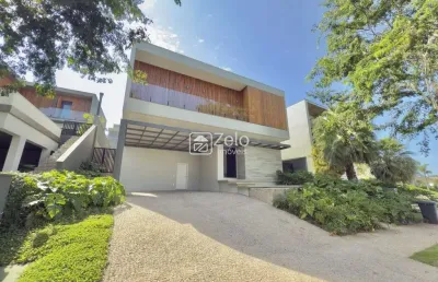 Casa em condomínio à venda com 342,4 m², 4 quartos 4 vagas em alphaville dom pedro 3, campinas