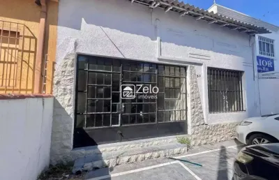 Aluguel de casa comercial no botafogo, em campinas.