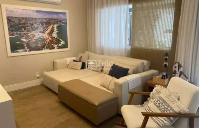 Apartamento à venda com 122 m², 3 quartos 2 vagas em vila itapura, campinas