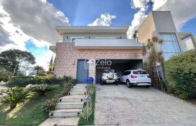 Casa em condomínio à venda com 325 m², 3 quartos 4 vagas em loteamento parque dos alecrins, campinas